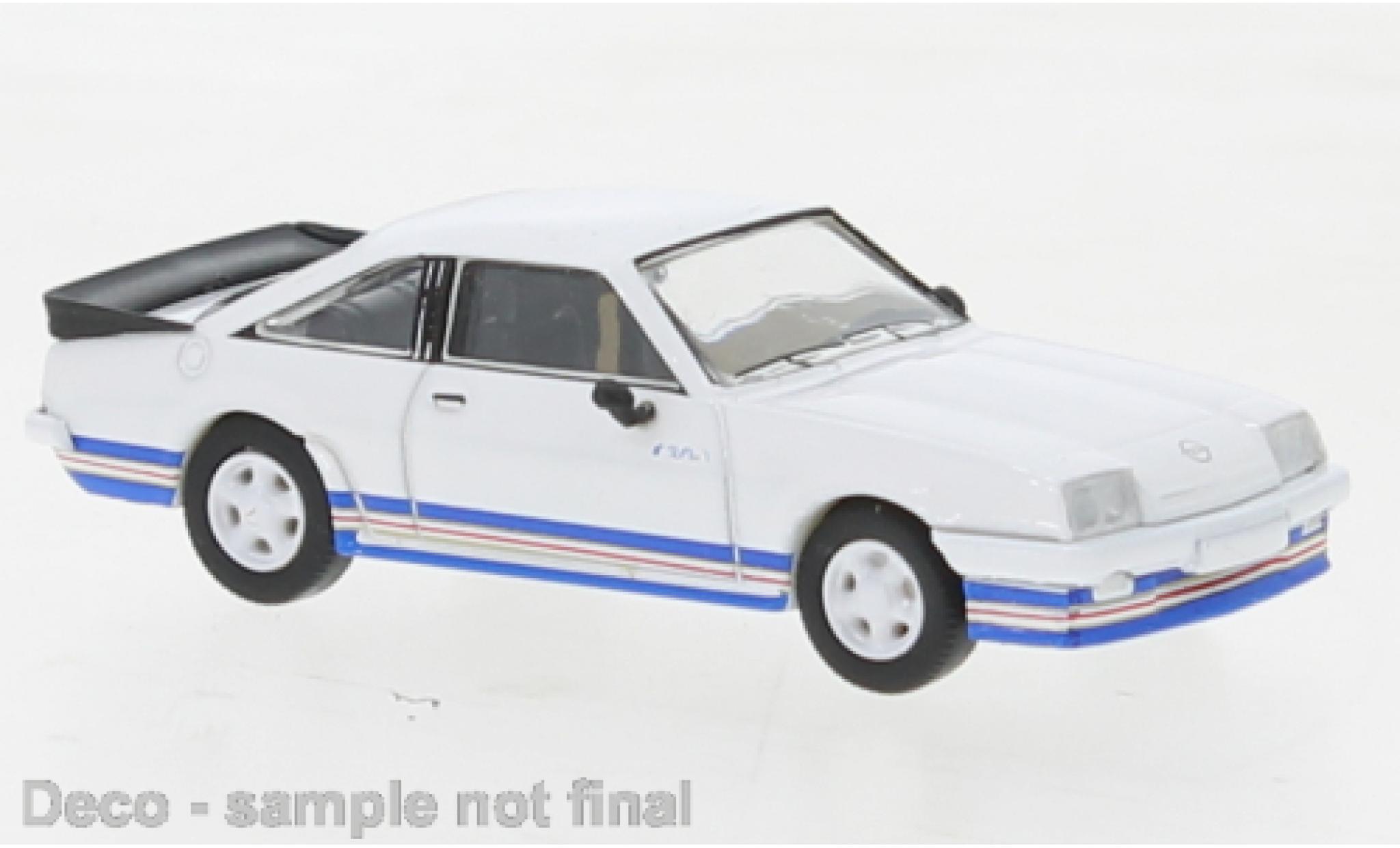 Opel Manta 1/87 PCX87 i200 bianco 1984 modellino in miniatura
