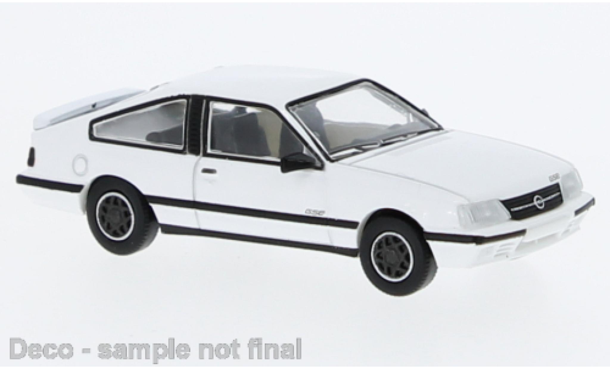 Opel Monza 1/87 PCX87 A2 GSE bianco 1983 modellino in miniatura