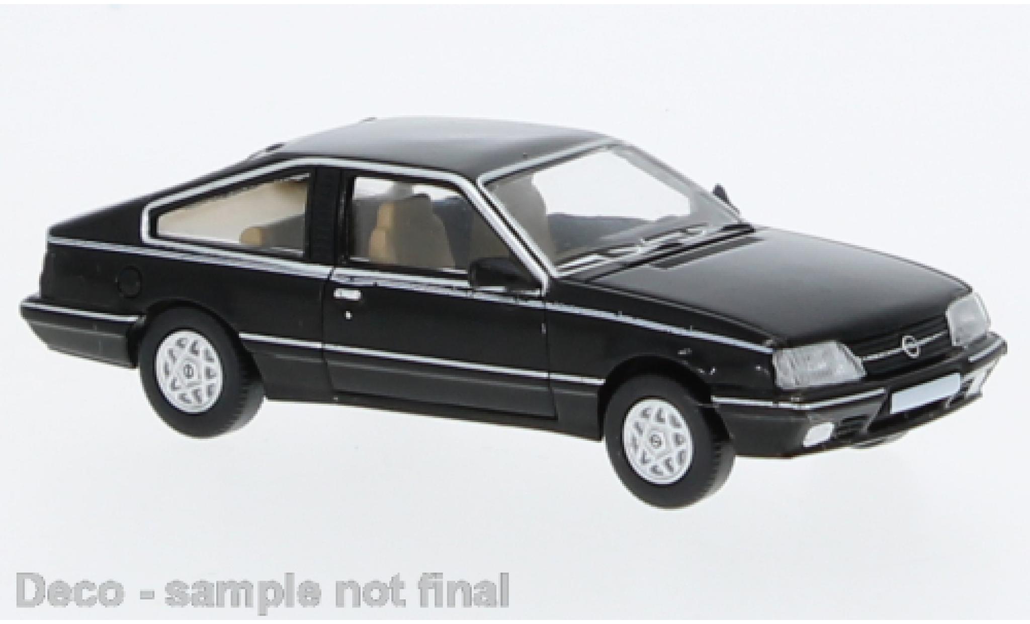 Opel Monza 1/87 PCX87 A2 nero 1983 modellino in miniatura