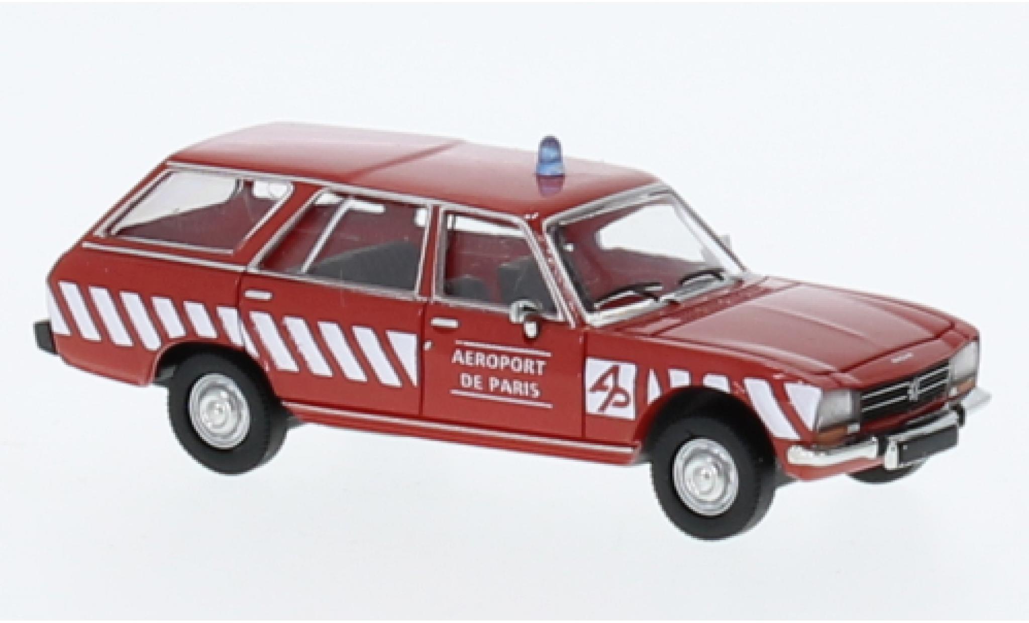 Peugeot 504 1/87 PCX87 Break Aeroport de Paris 1978 modellino in miniatura