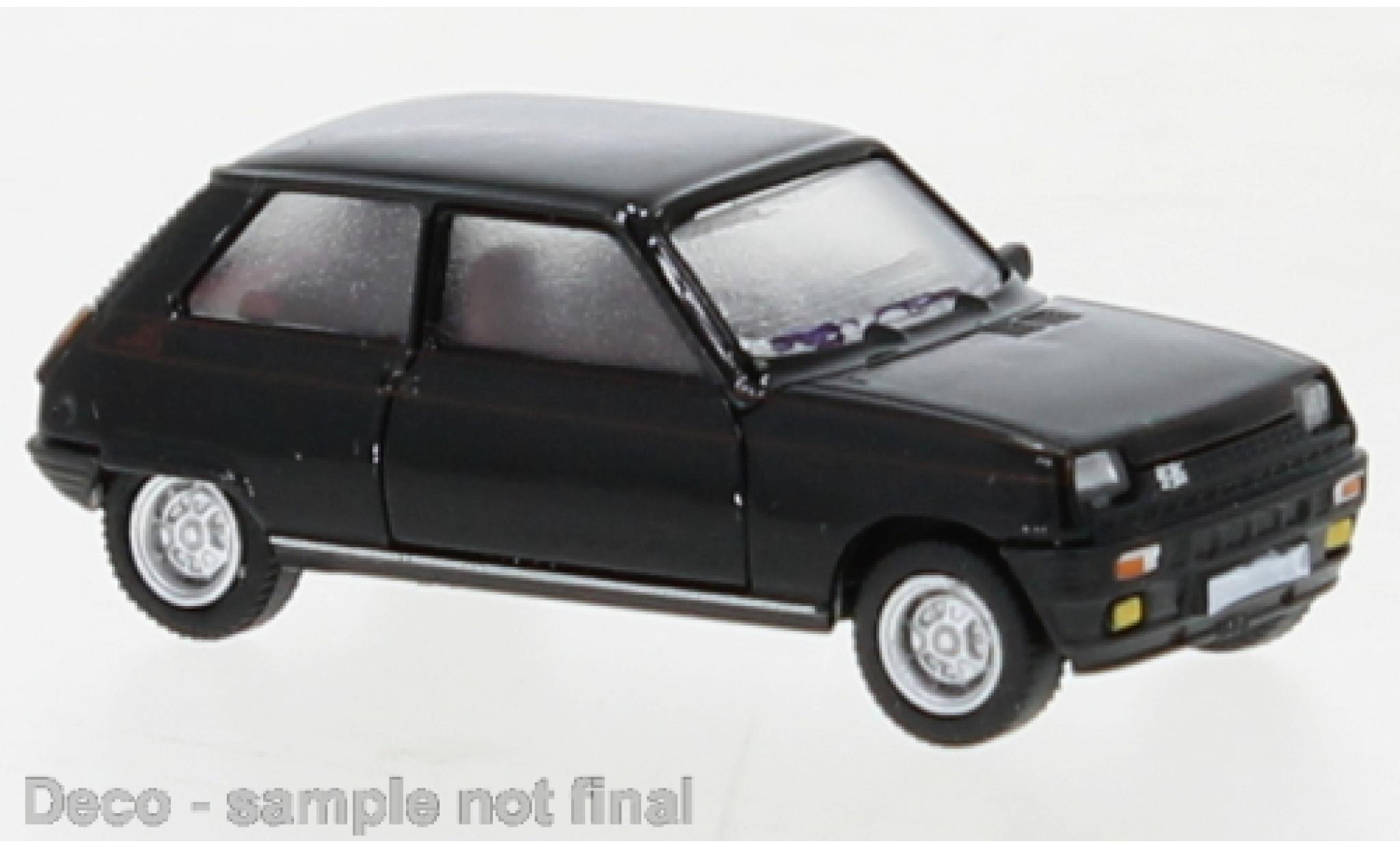 Renault 5 1/87 PCX87 Alpine nero 1980 modellino in miniatura