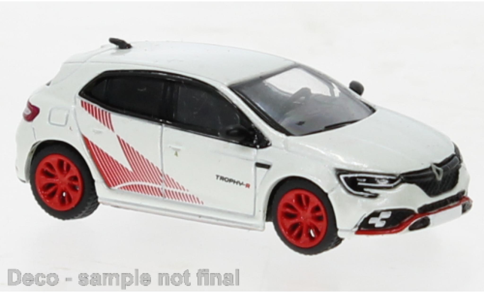 Renault Megane 1/87 PCX87 RS bianco RS Trophy 2021 modellino in miniatura