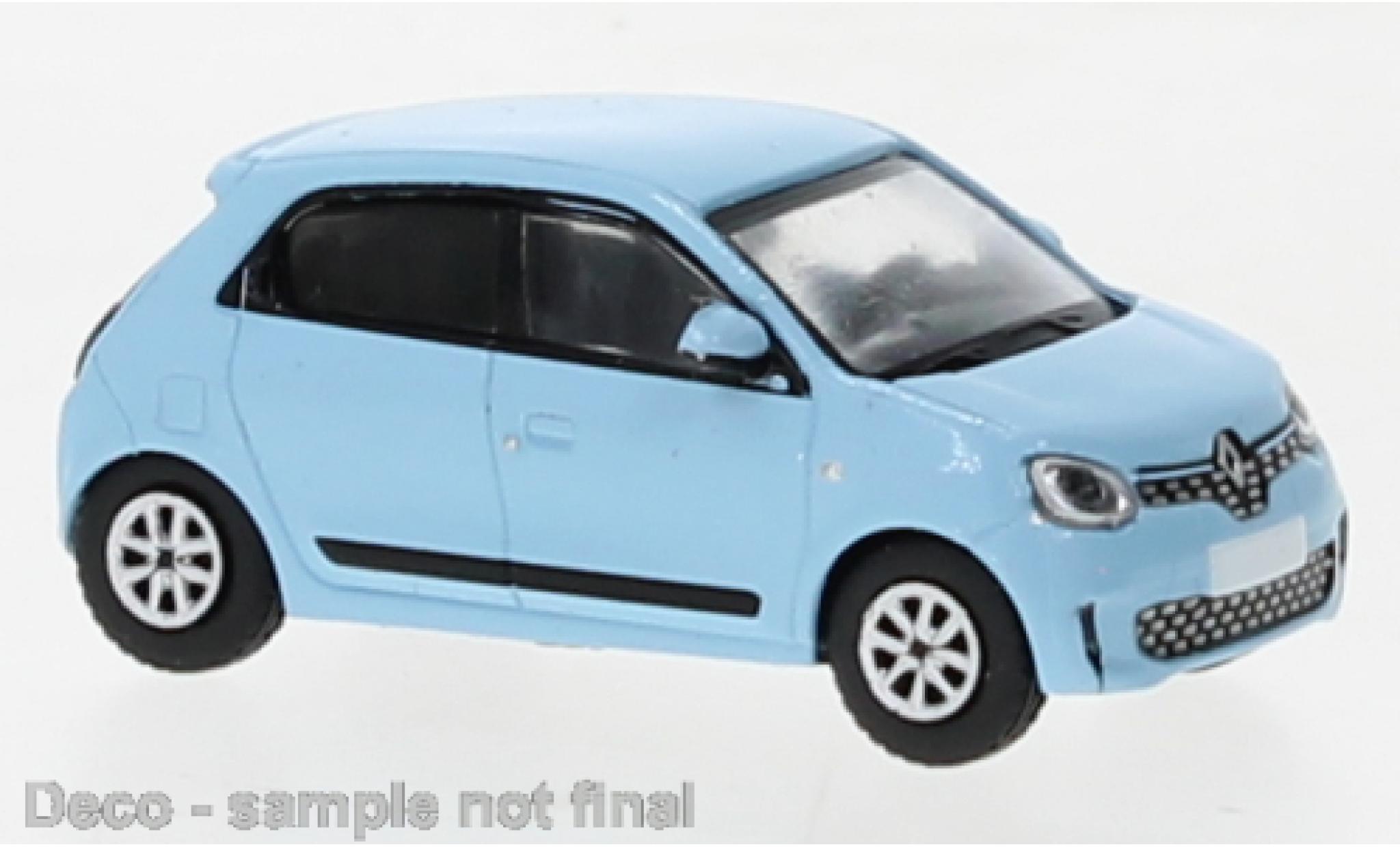 Renault Twingo 1/87 PCX87 III blu 2019 modellino in miniatura