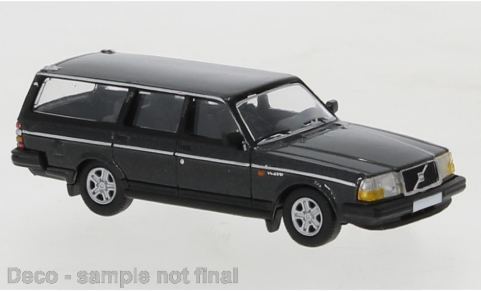 Volvo 240 1/87 PCX87 GL Kombi metallise grigio 1989 modellino in miniatura