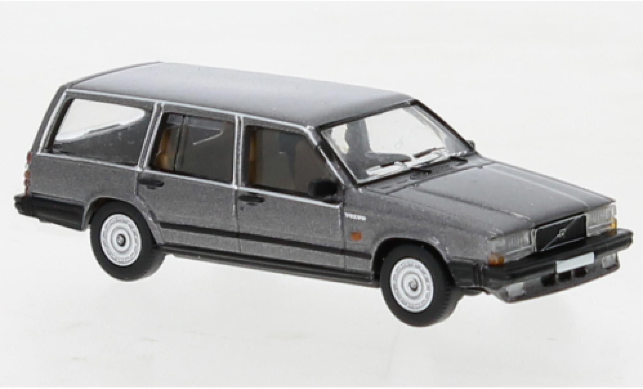 Volvo 740 1/87 PCX87 camionnette metallise grigio 1985 modellino in miniatura