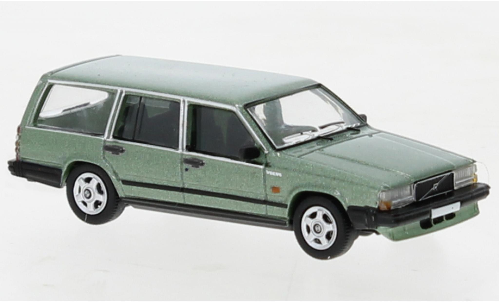 Volvo 740 1/87 PCX87 camionnette metallise la chaux 1985 modellino in miniatura