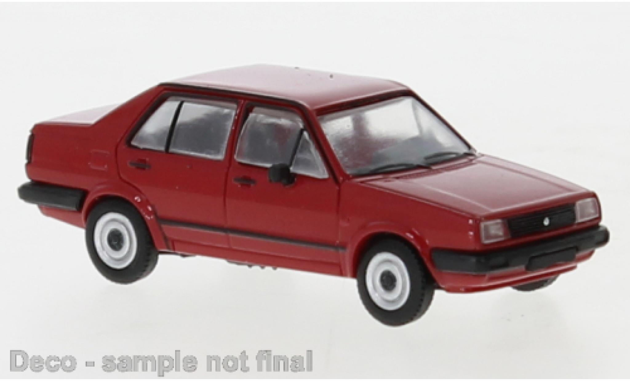 Volkswagen Jetta 1/87 PCX87 II rosso 1984 modellino in miniatura