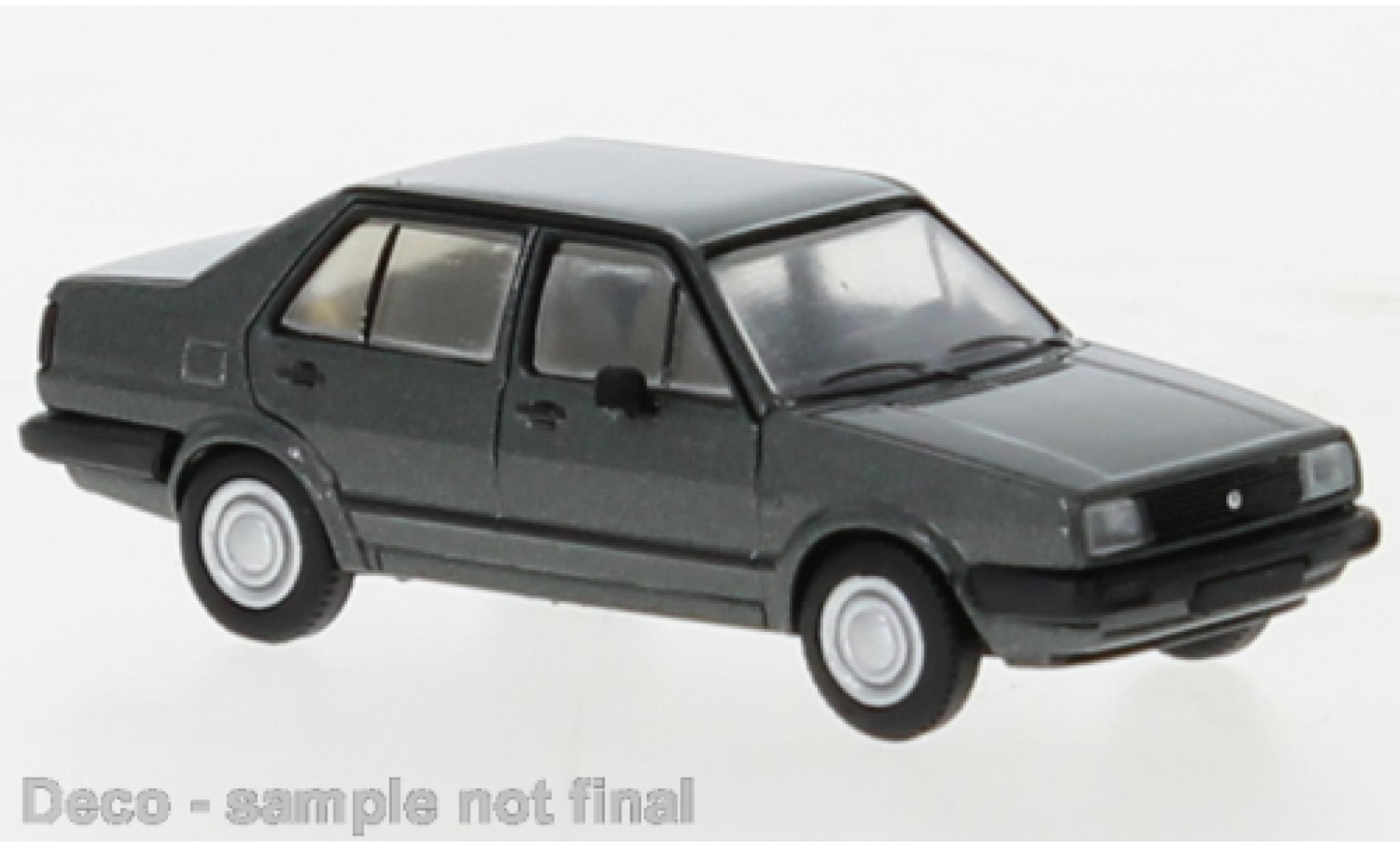 Volkswagen Jetta 1/87 PCX87 II metallise grigio 1984 modellino in miniatura