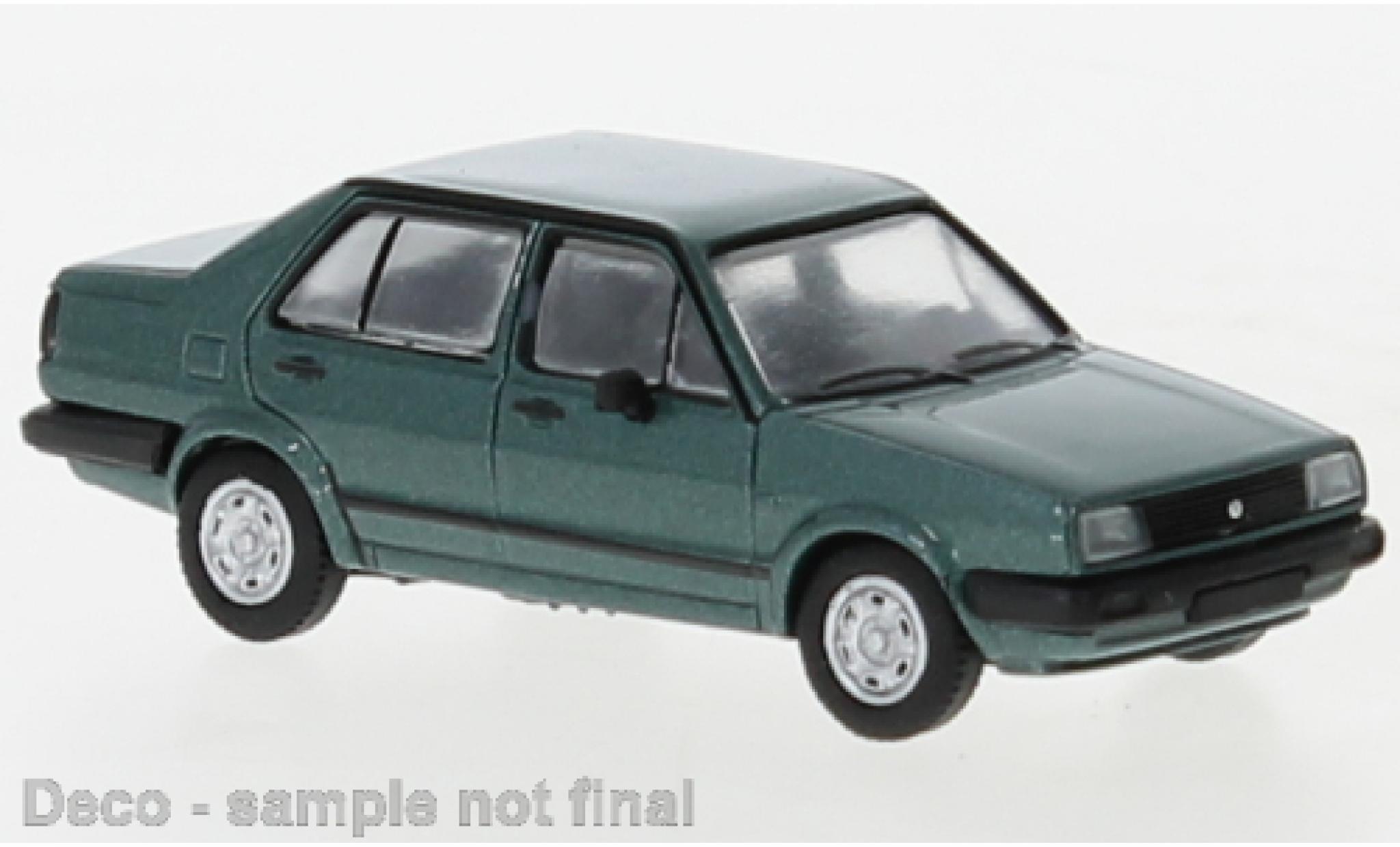 Volkswagen Jetta 1/87 PCX87 II metallise verde 1984 modellino in miniatura