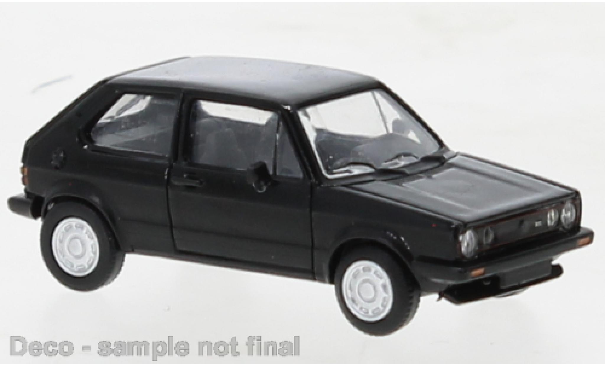 Volkswagen Golf 1/87 PCX87 I GTI Pirelli nero 1980 modellino in miniatura