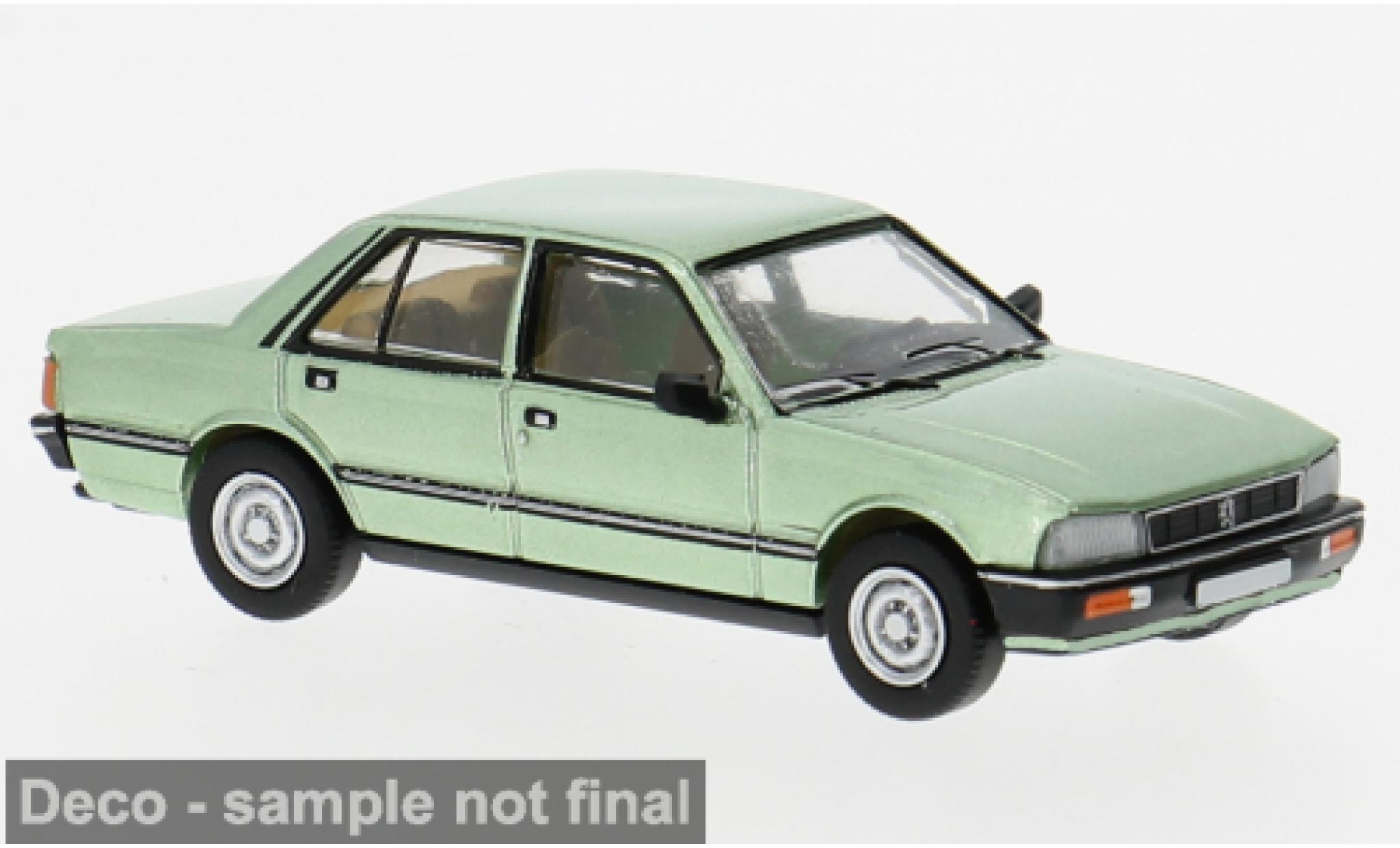 Peugeot 505 PCX87 grün 1979 1:87 modellino in miniatura