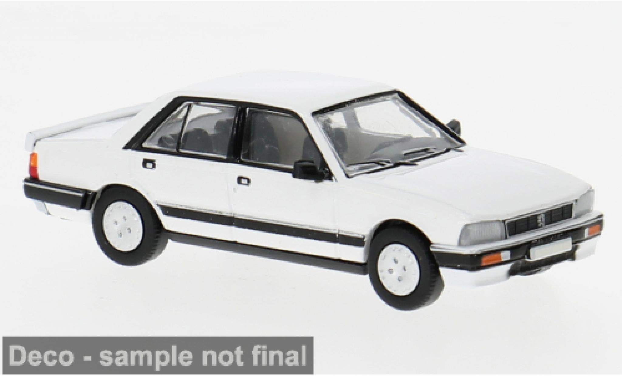 Peugeot 505 PCX87 weiss 1985 1:87 modellino in miniatura