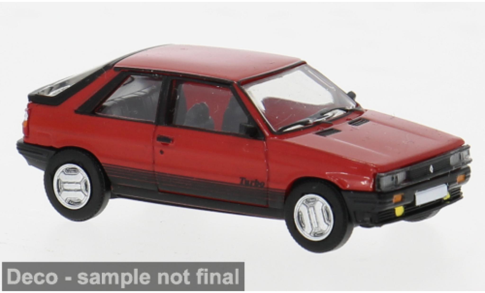 Renault 11 1/87 PCX87 Turbo rot 1985 1:87 modellino in miniatura