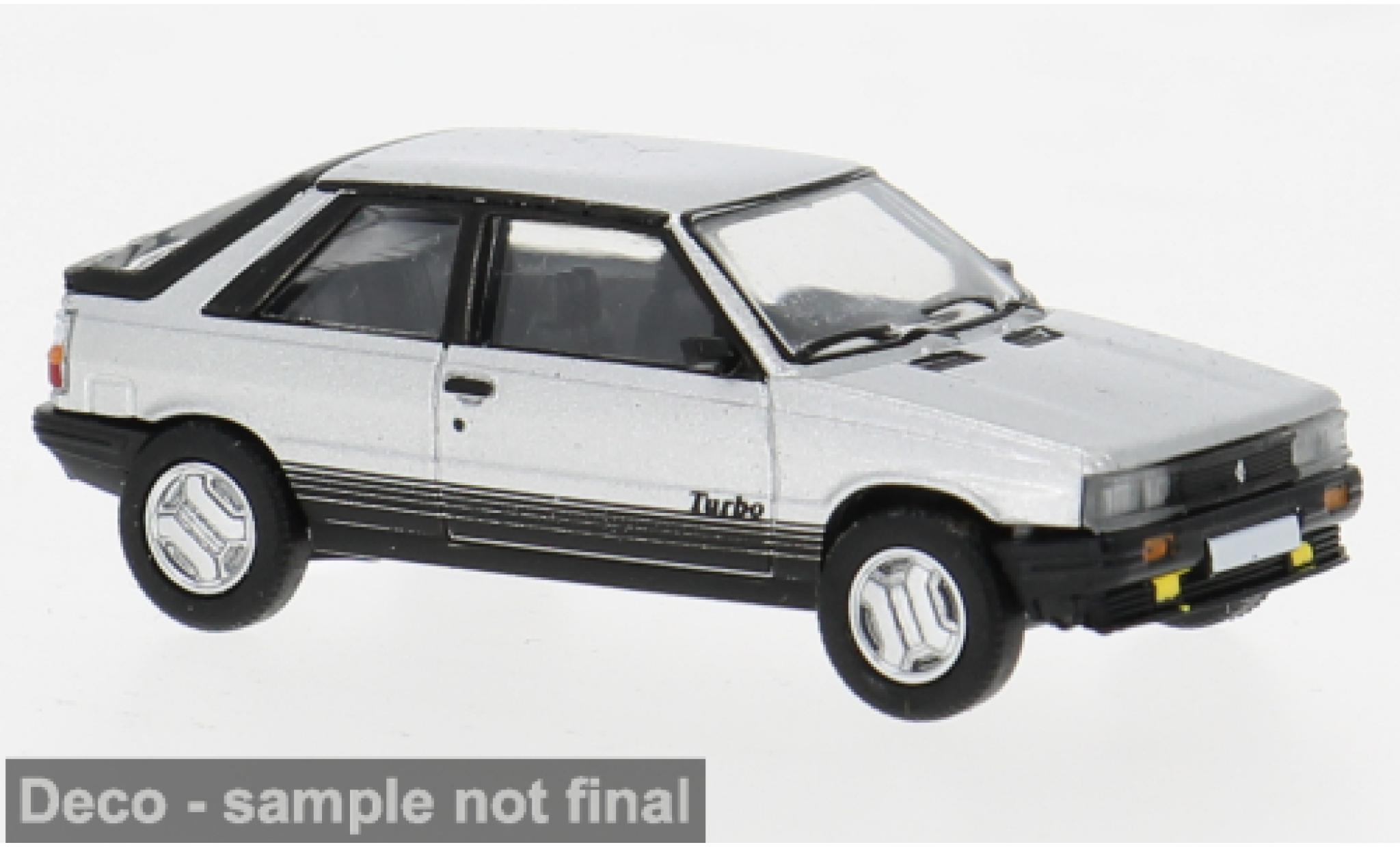 Renault 11 1/87 PCX87 Turbo silber 1985 1:87 modellino in miniatura