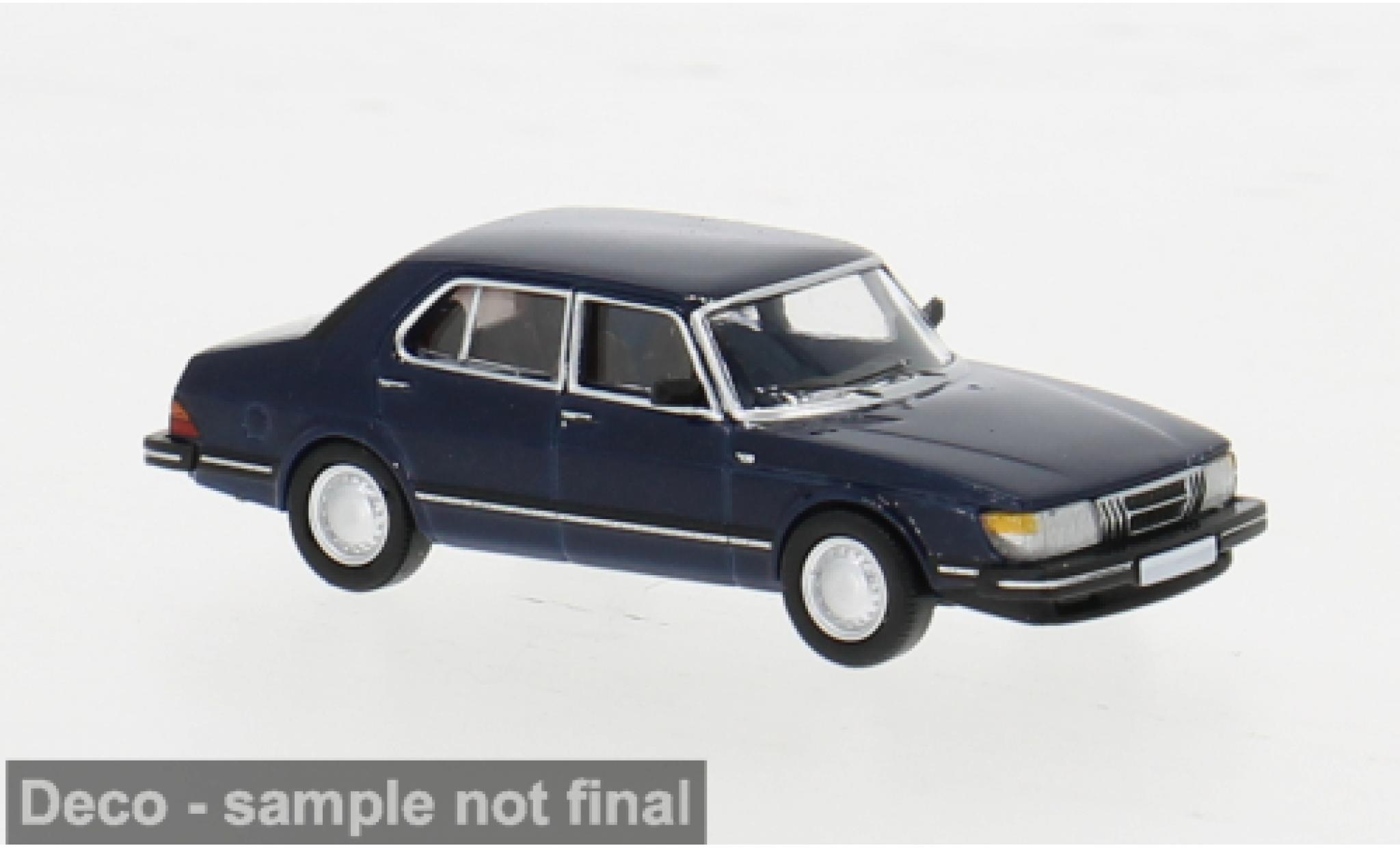Saab 900 1/87 PCX87 Limousine blau 1981 1:87 modellino in miniatura
