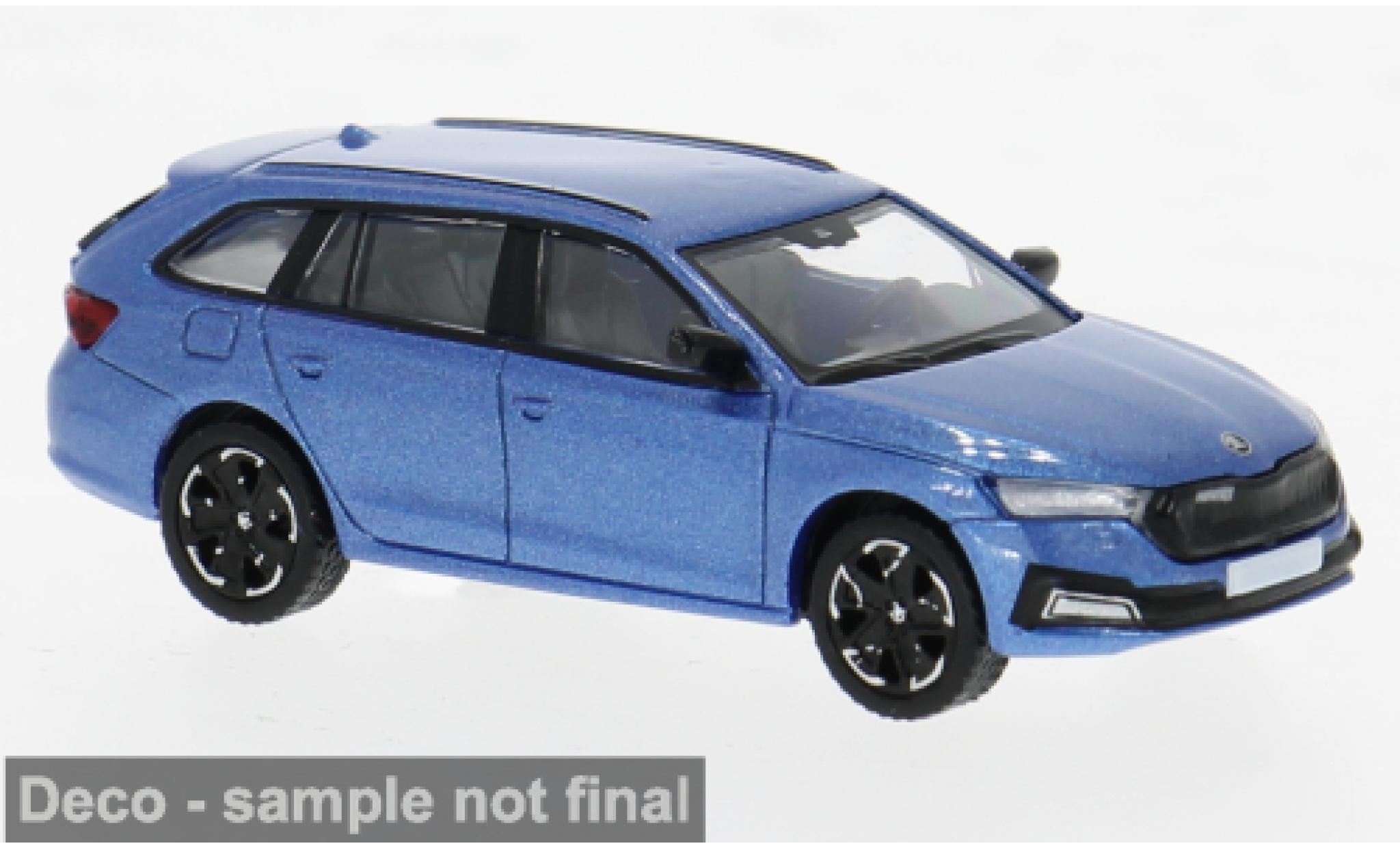 Skoda Octavia 1/87 PCX87 IV Combi blau 2019 1:87 modellino in miniatura