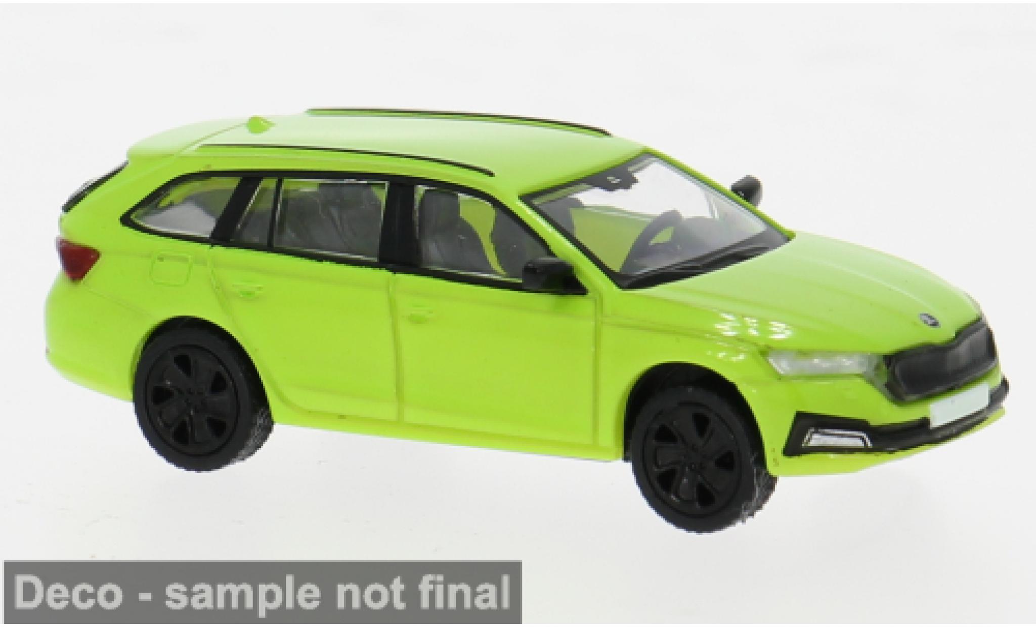 Skoda Octavia 1/87 PCX87 IV Combi grün 2019 1:87 modellino in miniatura