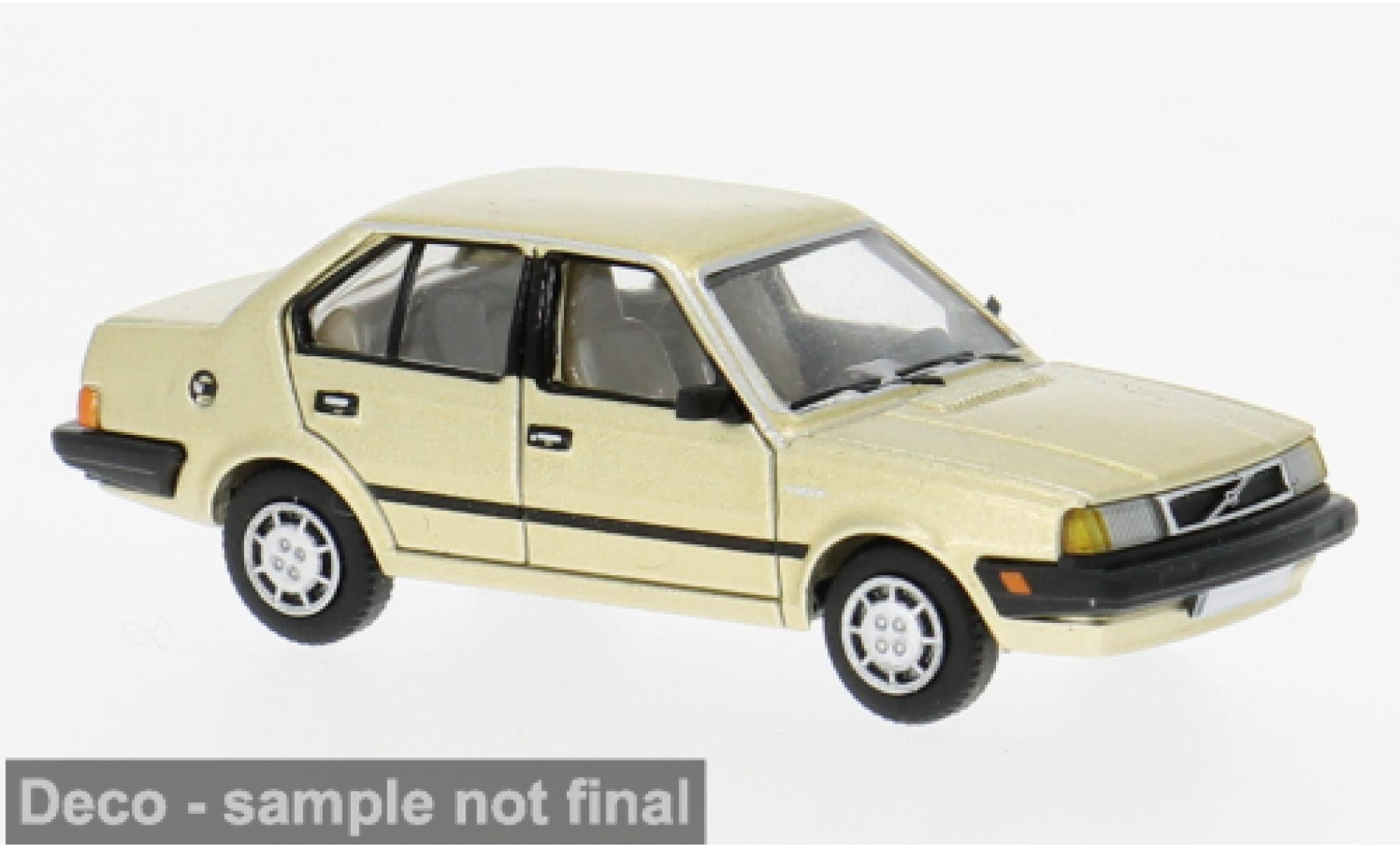 Volvo 360 1/87 PCX87 beige 1985 1:87 modellino in miniatura