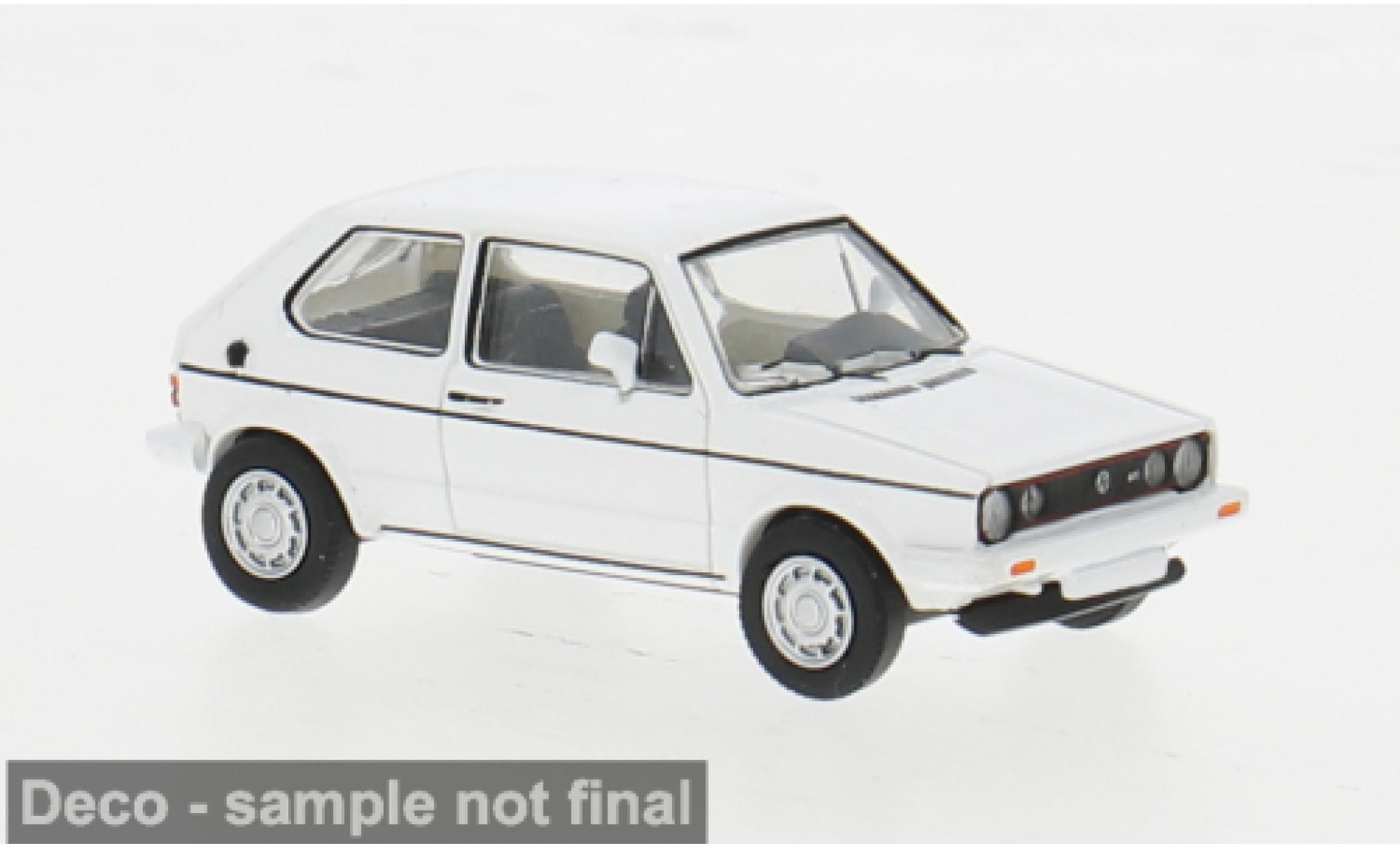 Volkswagen Golf 1/87 PCX87 I GTI weiss 1980 1:87 modellino in miniatura