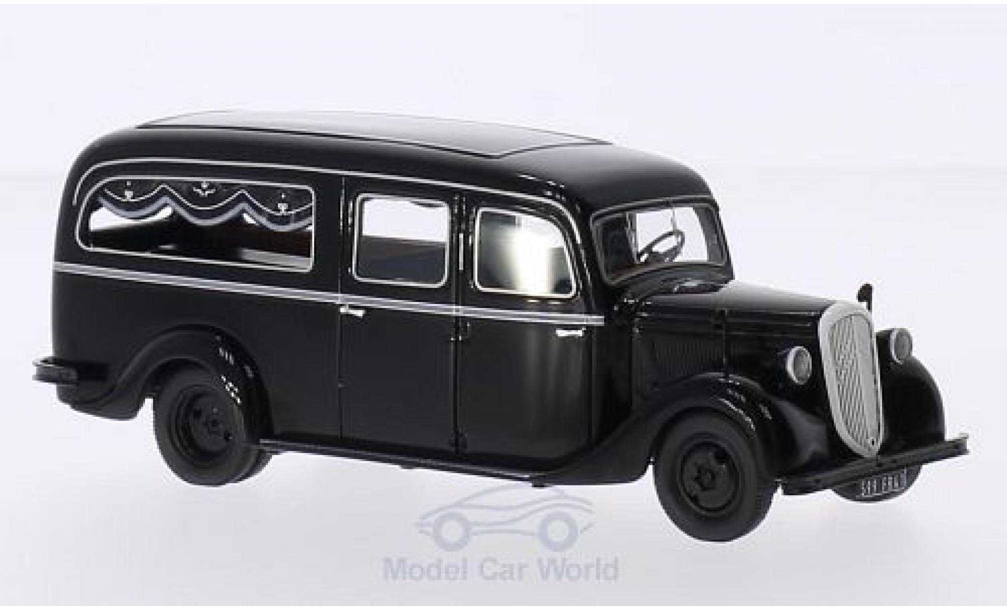Citroen U23 1/43 Perfex U 23 Fontaine nero 1948 Bestattungsfahrzueg modellino in miniatura