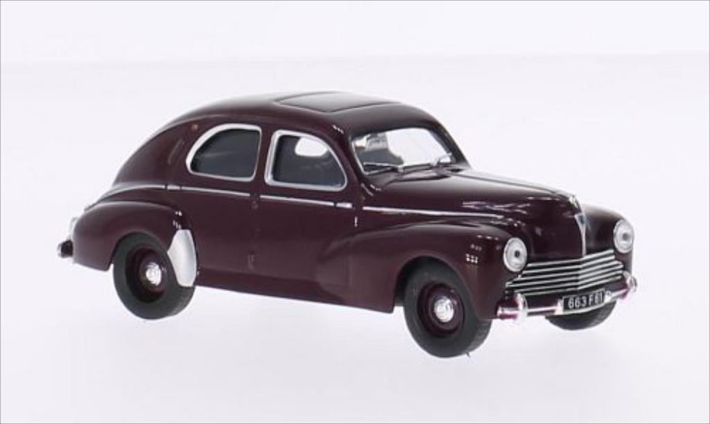 Peugeot 203 Berline 1/43 Solido Berline rosso 1950 modellino in miniatura