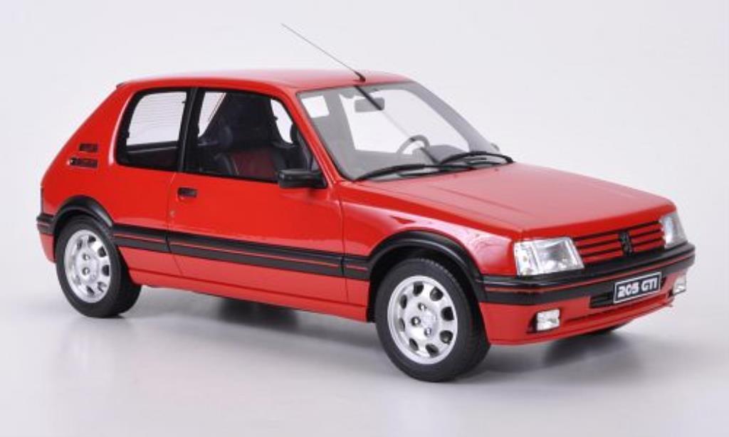 Peugeot 205 GTI 1/12 Ottomobile GTI 1900 rosso modellino in miniatura