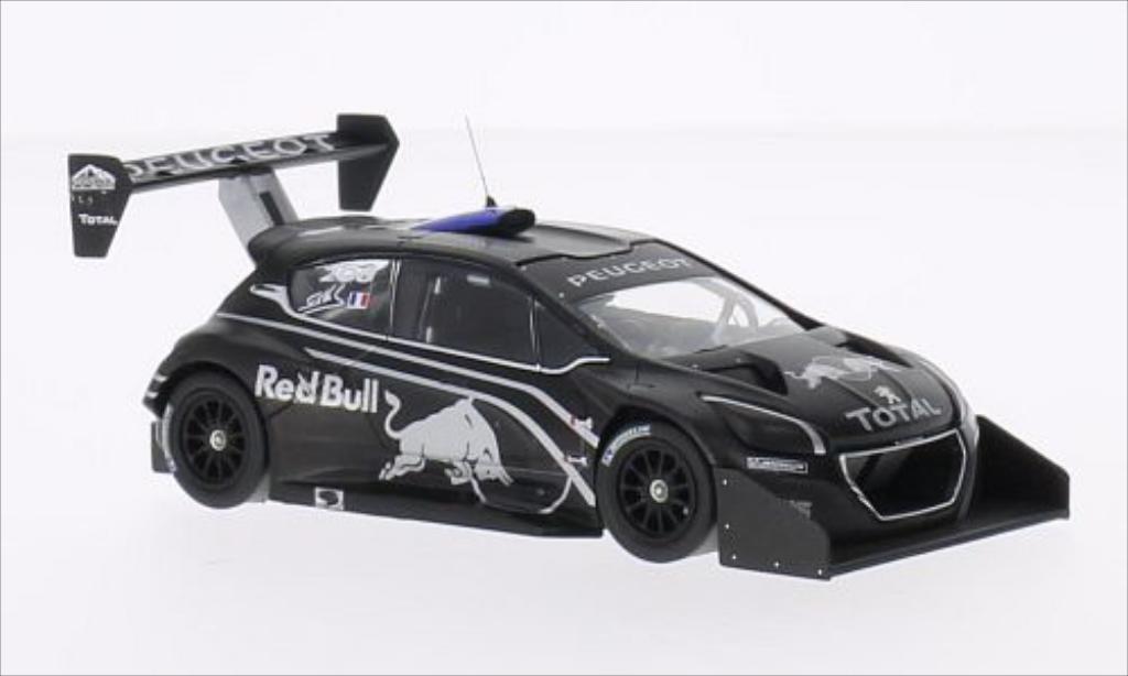 Peugeot 208 T16 1/43 IXO T16 No. Red Bull Pikes Peak 2013 modellino in miniatura