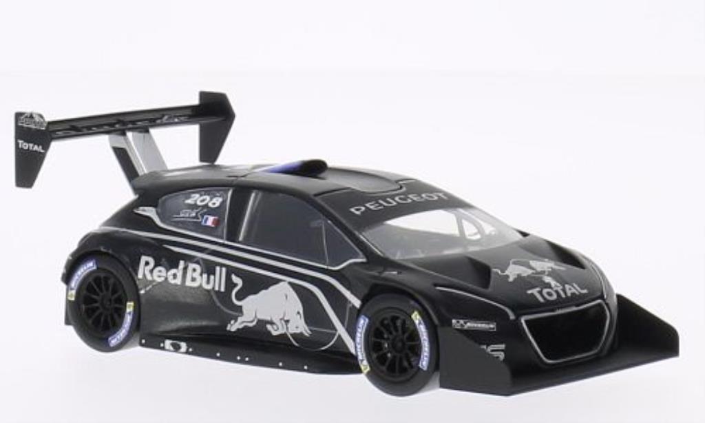 Peugeot 208 T16 1/43 Norev T16 No. Red Bull Prasentation Pikes Peak 2013 modellino in miniatura