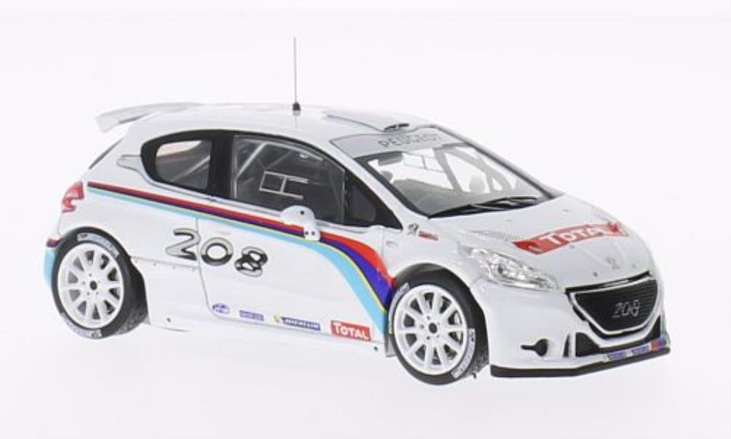 Peugeot 208 T16 1/43 IXO T16 R5 Test Car 2013 modellino in miniatura