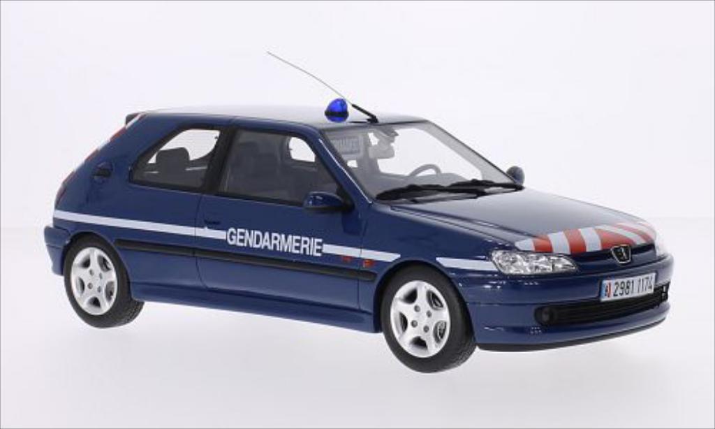 Peugeot 306 S16 1/18 Ottomobile S16 Gendarmerie modellino in miniatura
