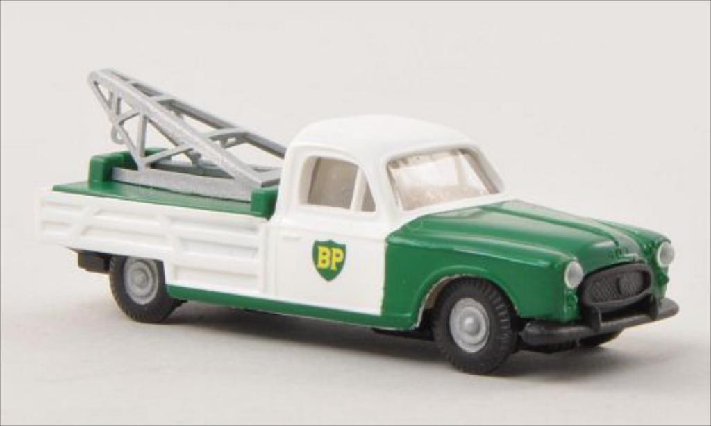 Peugeot 403 Pick up 1/87 Busch Pick up BP Abschleppwagen 1955 modellino in miniatura