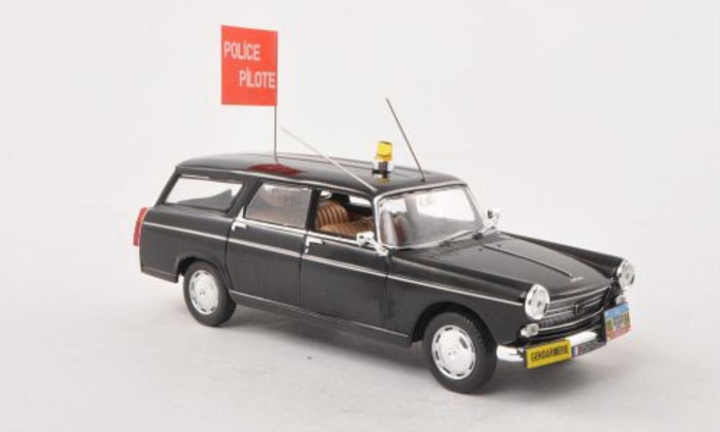 Peugeot 404 Break 1/43 Norev Break Gendarmerie - Police Pilote Polizei (F) 1967 modellino in miniatura