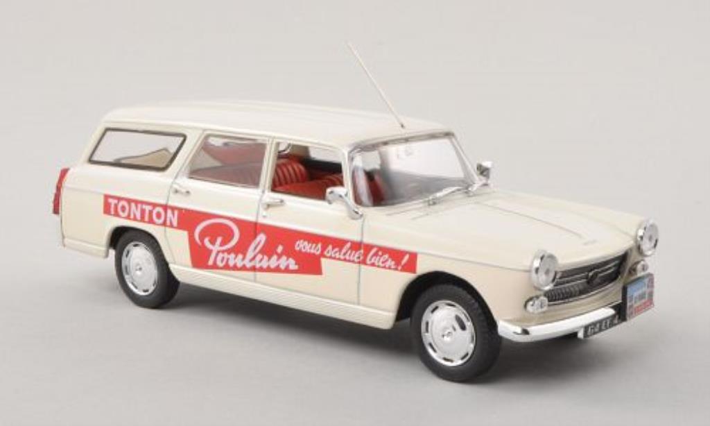 Peugeot 404 Break 1/43 Norev Break Poulain 1963 modellino in miniatura