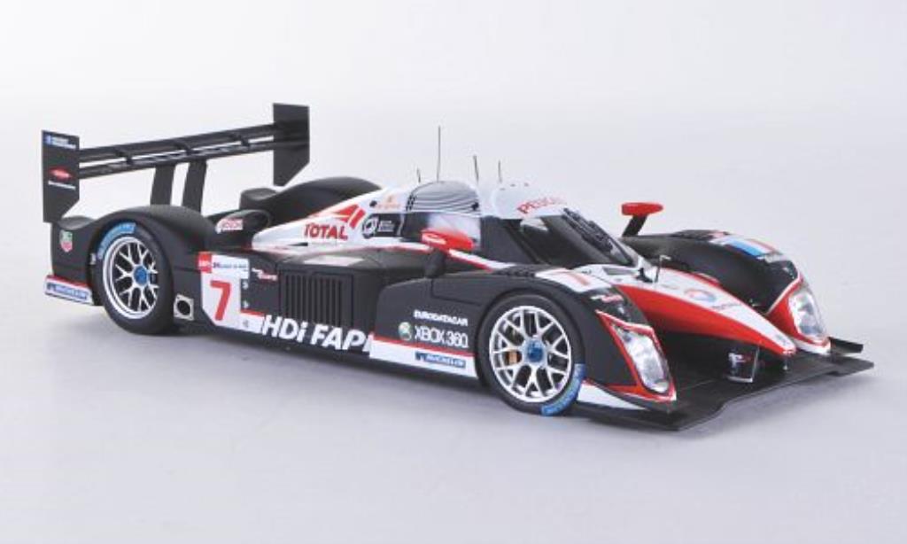 Peugeot 908 2008 1/43 Spark 2008 HDI No.7 Zweiter Le Mans 2008 / Villeneuve modellino in miniatura