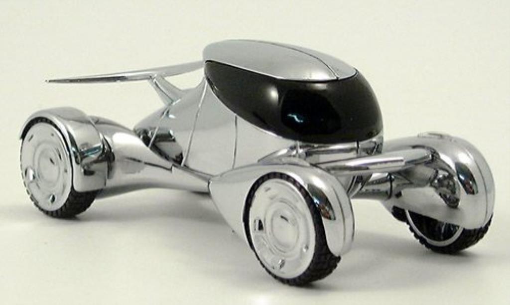 Peugeot Moonster 1/43 Norev chrom 2003 modellino in miniatura