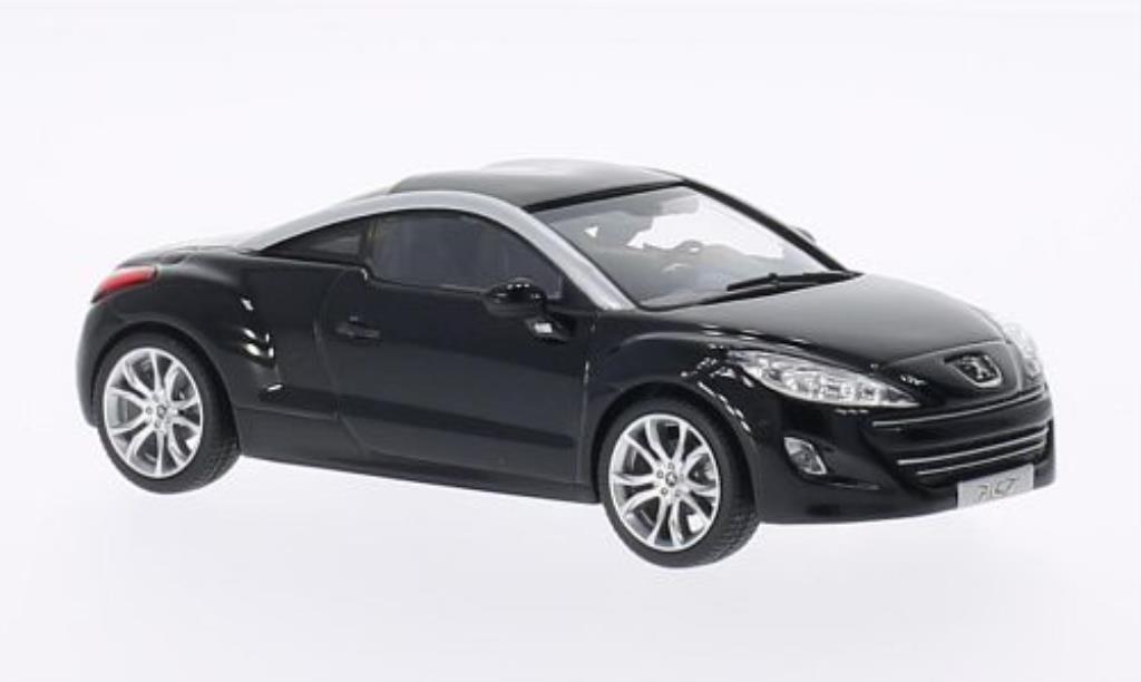 Peugeot RCZ 1/43 Norev nero 2010 modellino in miniatura