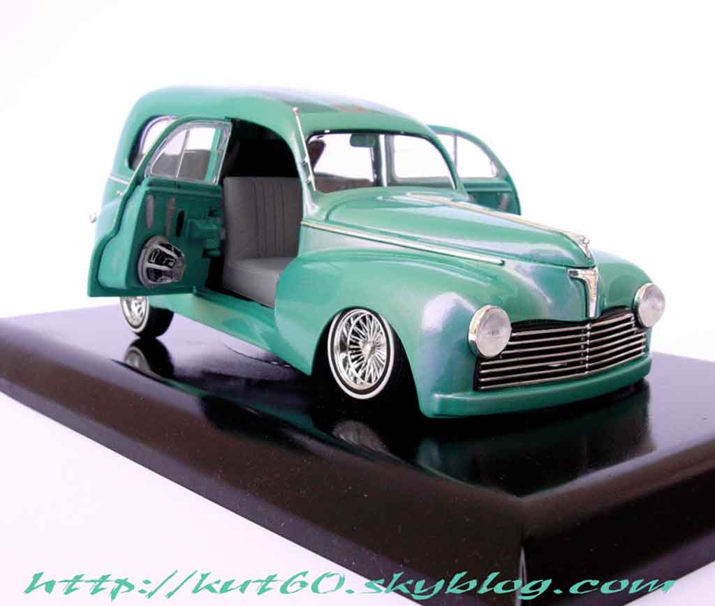 Peugeot 203 1/18 Solido short delivery lowride tuning modellino in miniatura