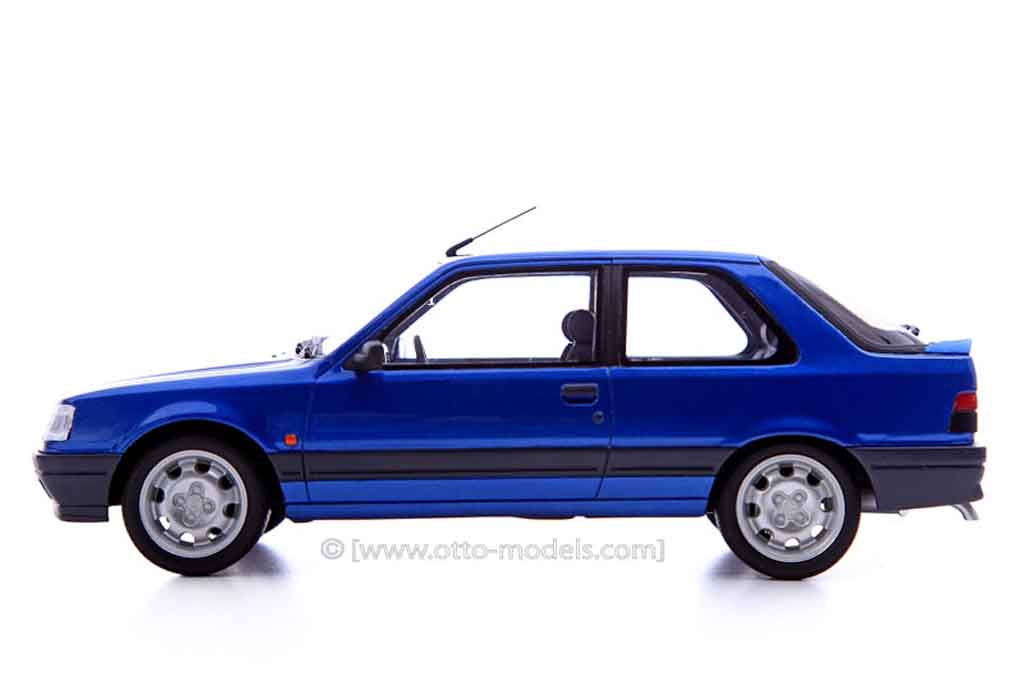 Peugeot 309 GTI 16 1/18 Ottomobile GTI 16 16s blu miami prossootype modellino in miniatura