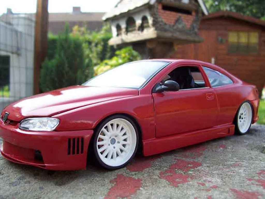 Peugeot 406 1/18 Gate pack sport rosso tuning modellino in miniatura