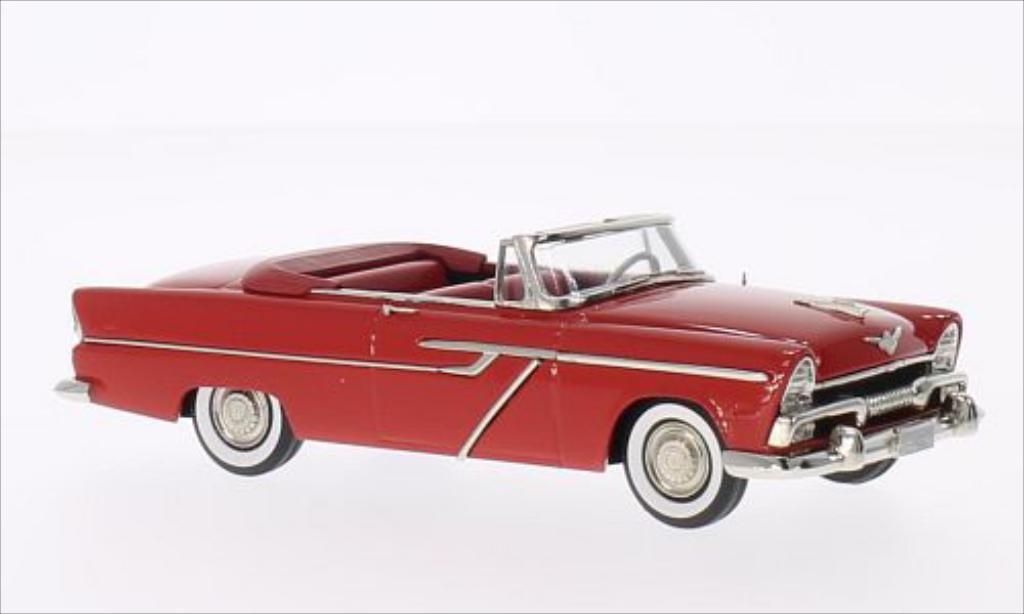 Plymouth Belvedere 1/43 Brooklin Convertibile rosso 1955 modellino in miniatura