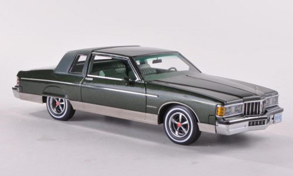 Pontiac Bonneville 1/43 Neo Brougham 2-Door grun/grun 1980 modellino in miniatura