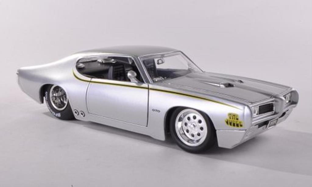 Pontiac GTO 1/24 Jada Toys Judge grigio 1969 modellino in miniatura