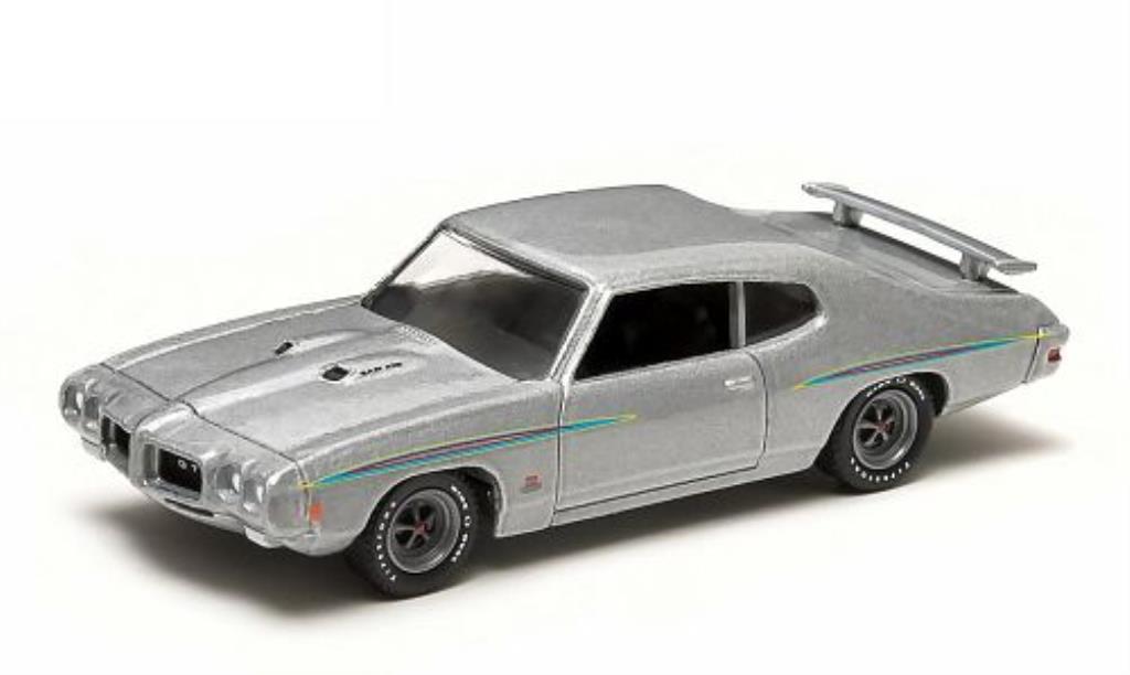 Pontiac GTO 1/64 Greenlight Judge grigio 1970 modellino in miniatura