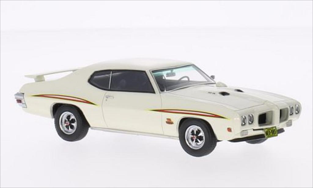 Pontiac GTO 1/43 Neo The Judge bianco 1970 modellino in miniatura