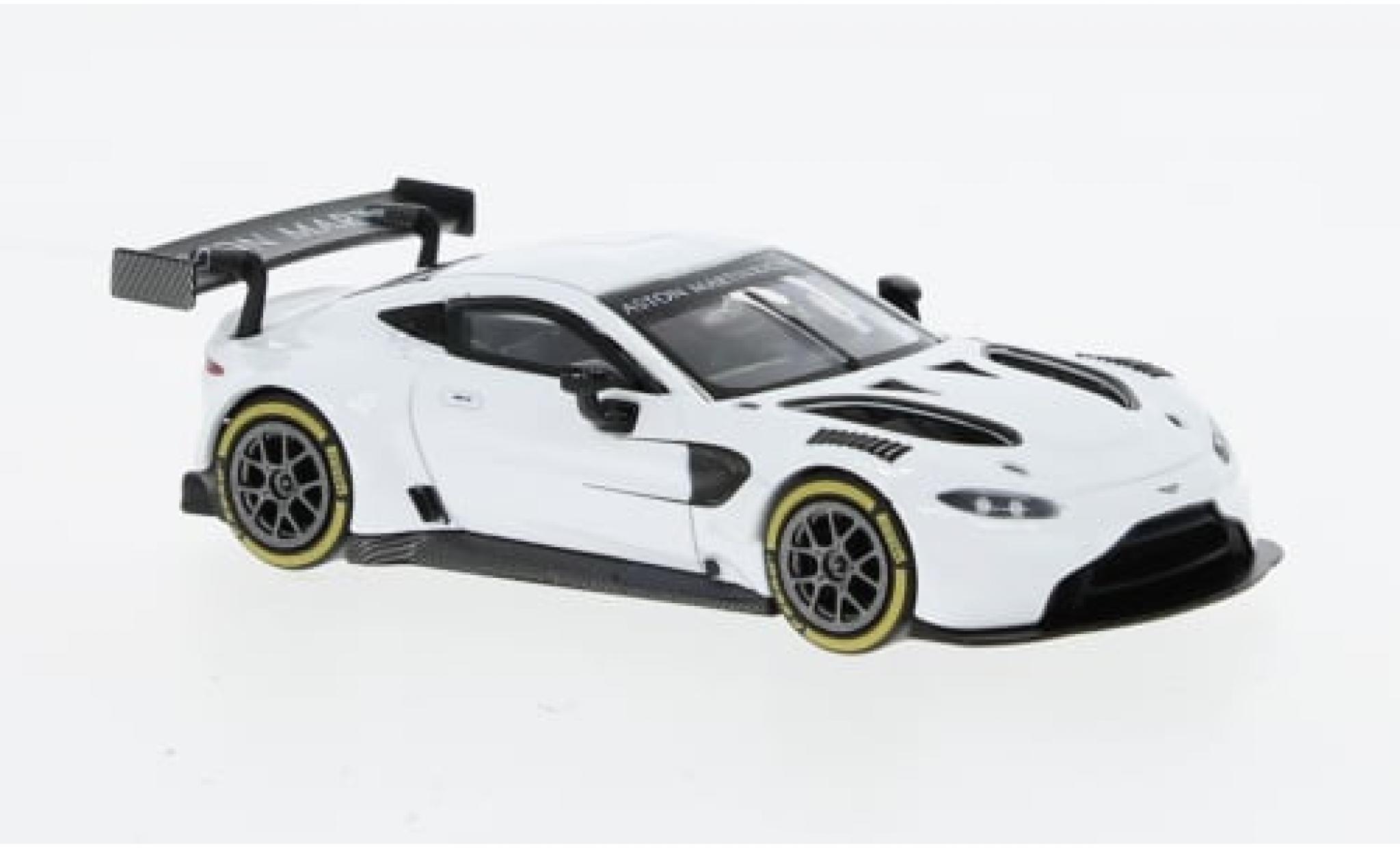 Aston Martin Vantage 1/64 Pop Race GT3 weiss 1:64 modellino in miniatura