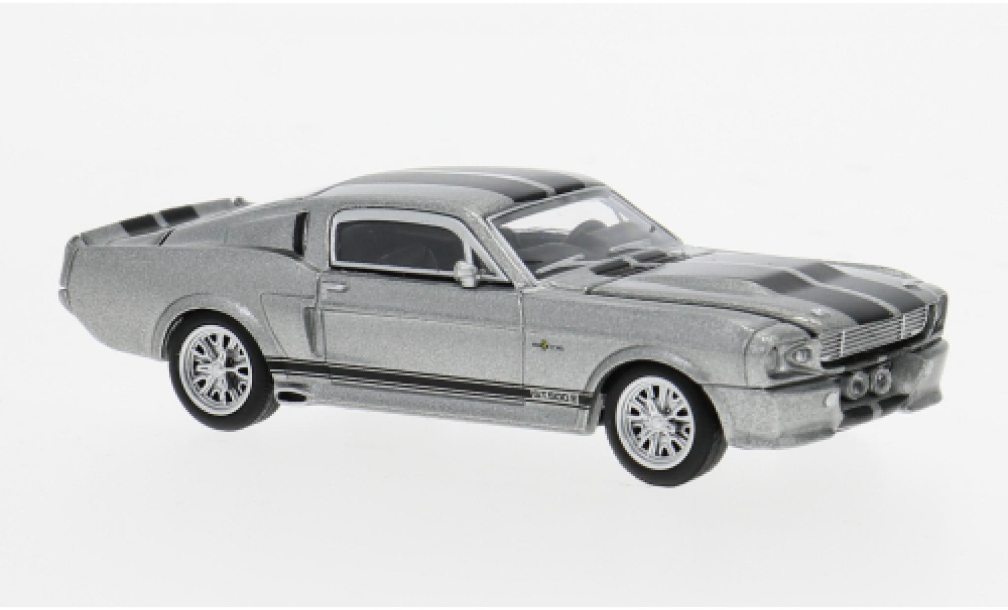 Shelby Mustang 1/64 Pop Race Chevrolet GT500 grau/schwarz 1967 1:64 modellino in miniatura