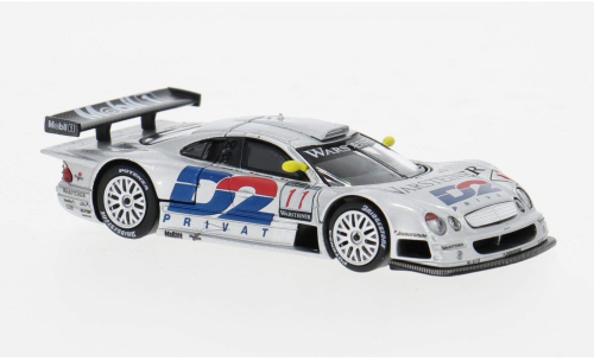 Mercedes CLK 1/64 Pop Race -GTR FIA GT 1997 #11 1:64 modellino in miniatura