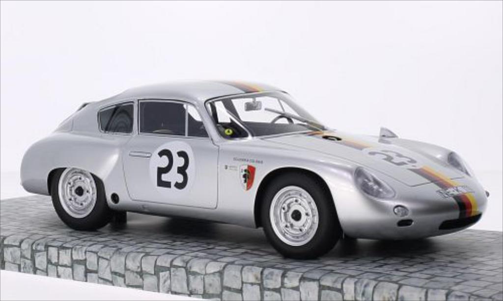 Porsche 356 B 1/18 Minichamps B 1600 GS Carrera GTL Abarth No.23 Scuderia Colonia GP Solitude 1962 modellino in miniatura