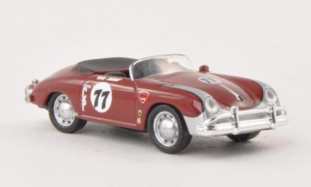 Porsche 356 1/87 Schuco Speedster No.77 Club Race modellino in miniatura