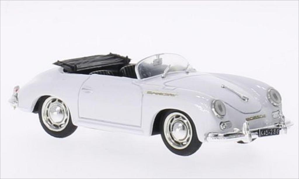 Porsche 356 1/43 Brumm Speedster bianco 1950 modellino in miniatura